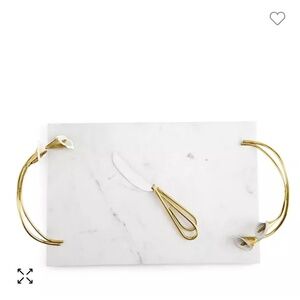 Michael Aram Calla Lily Cheese Board with Knife